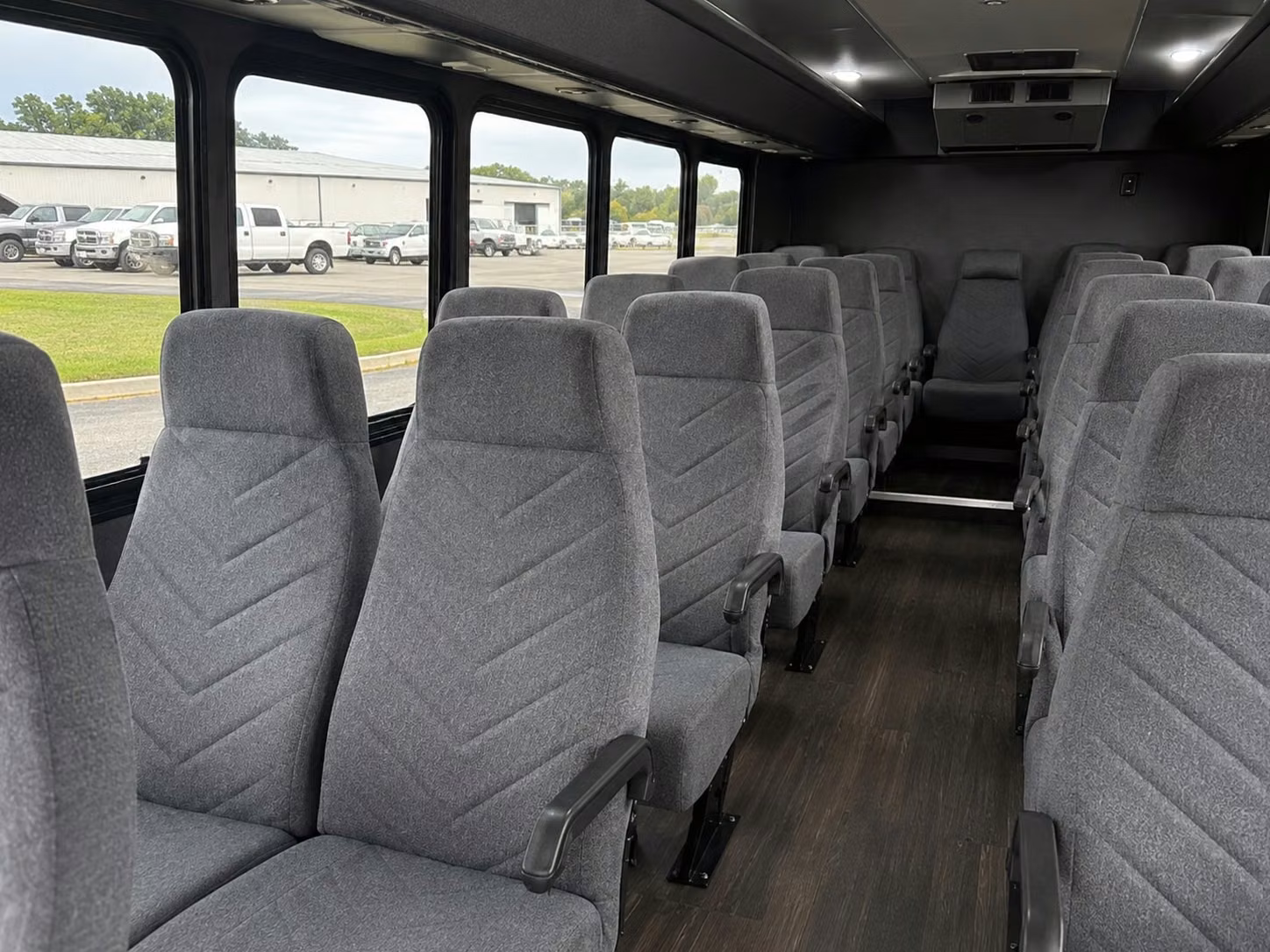18 passenger minibus inside