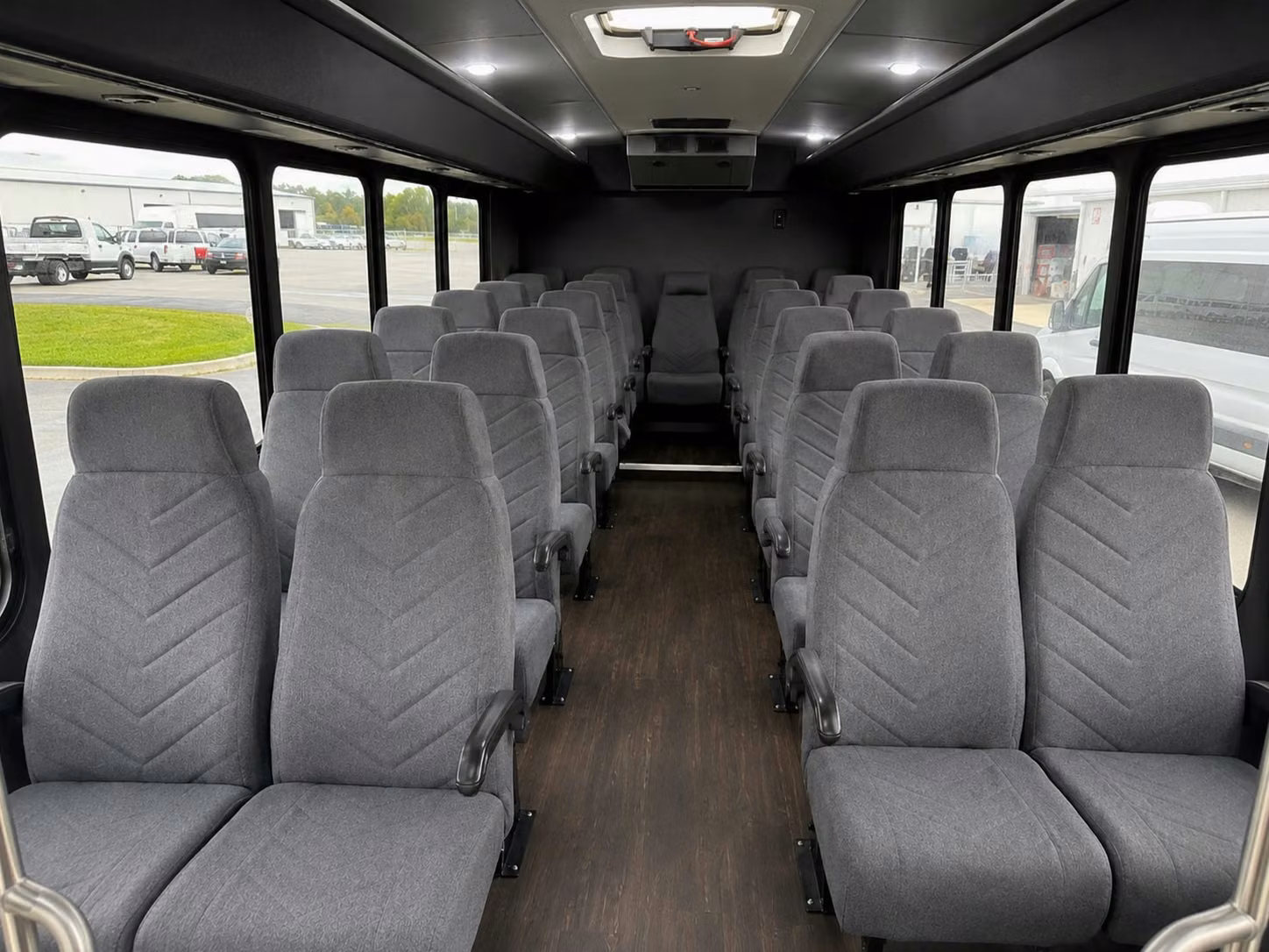20 passenger minibus interior