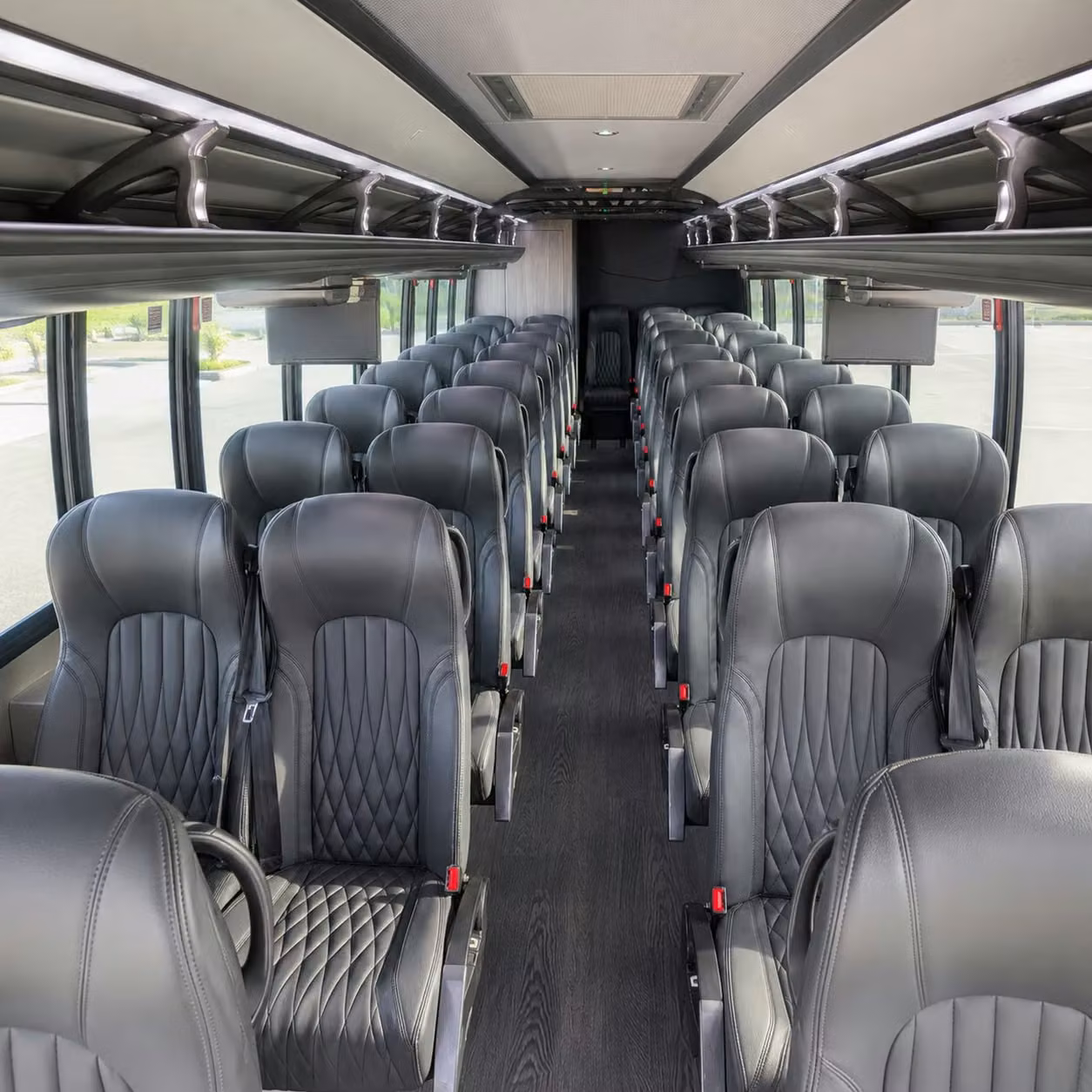 30 passenger minibus interior