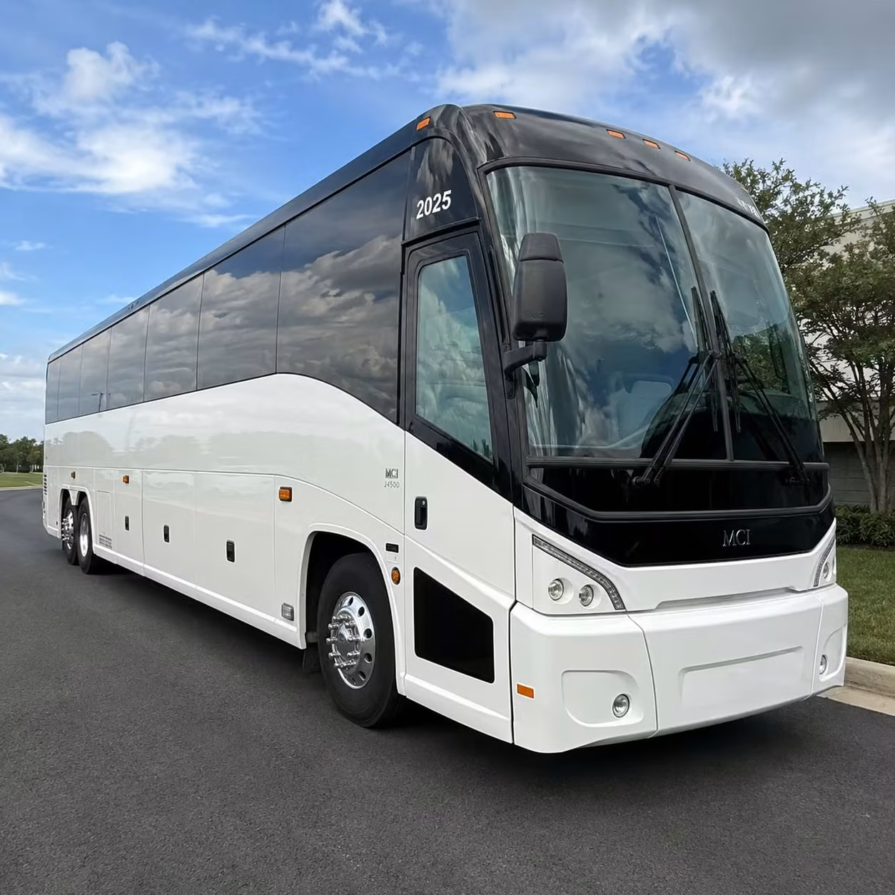 new york city 56 passenger charter bus rental